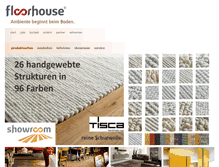 Tablet Screenshot of floorhouse.de